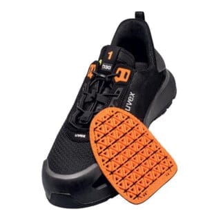 uvex Halbschuhe 1 x-craft S1 PS schwarz Weite 12 Gr. 47