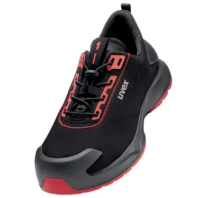 uvex Halbschuhe 1 x-craft S3L schwarz rot Weite 11 Größe 42