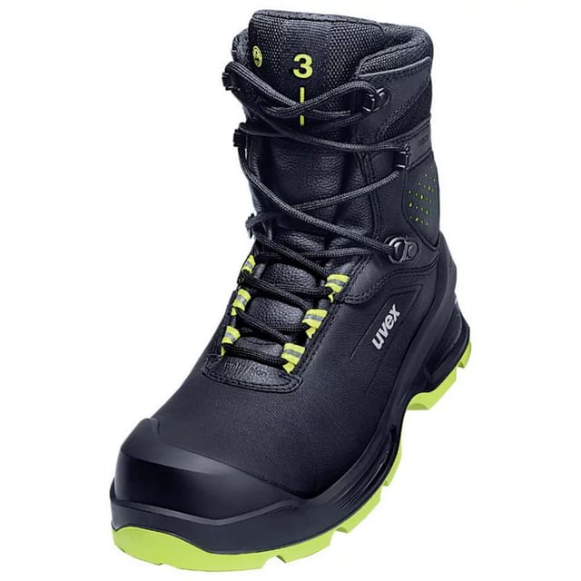 uvex Stiefel 3 S3 schwarz gelb Weite 11 Gr. 42
