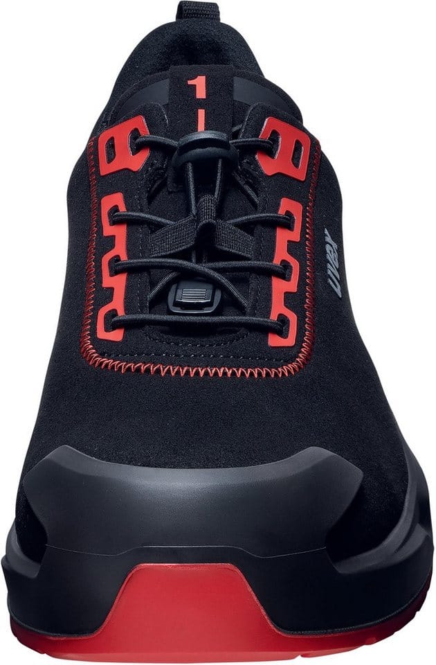 uvex Halbschuhe 1 x-craft S3L schwarz rot Weite 12 Größe 45