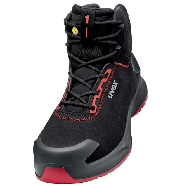 uvex Stiefel 1 x-craft S3L schwarz rot Weite 11 Gr. 49