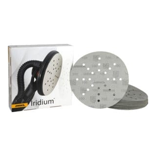 Mirka Papierschleifmittel IRIDIUM 225mm Grip 24L 100 25er Pack