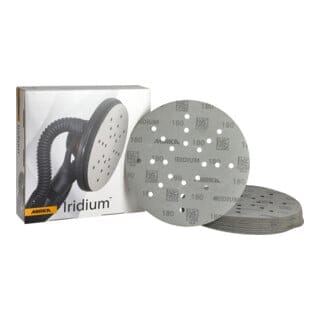 Mirka Papierschleifmittel IRIDIUM 225mm Grip 24L 180 25er Pack