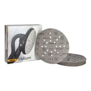 Mirka Papierschleifmittel IRIDIUM 225mm Grip 240 25er Pack