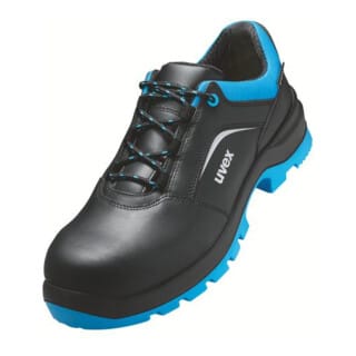 uvex Halbschuhe 2 xenova® S2 95559 schwarz blau Weite 12 Gr. 44