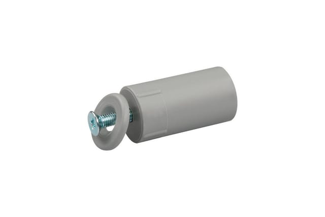 SCHELLENBERG Rollladen-Anschlagstopper für Rollläden, 2 mm Durchmesser, 4 mm Länge, Set, 10-St., Zubehör für Außenrollläden, 20 x 40 mm, grau
