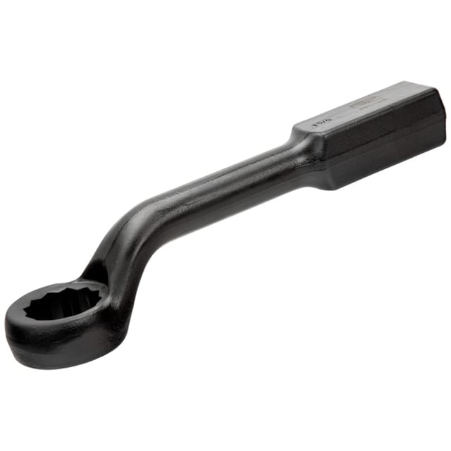 Bahco Tiefgekröpfter 2-3/4 Schlag-maulschlüssel Mit Ringende, 406 Mm