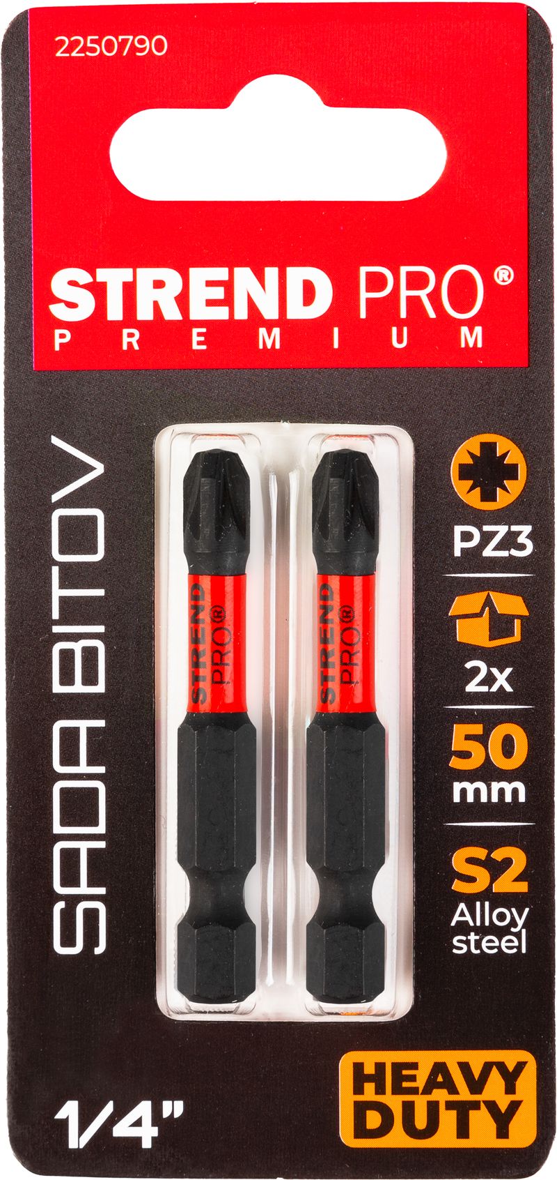 Bit Strend Pro Premium Pozidriv, Pz 3, Pack. 2 Stk.