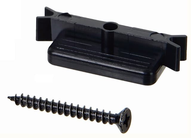 TrendLine Montageclip für WPC-Terrassendielen inkl. Schraube - 25 Stück