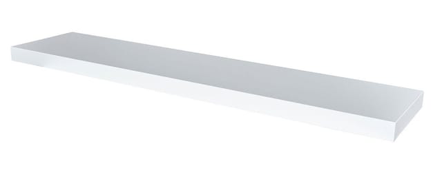 Levandeo® Wandregal, Wandboard Bobby 100cm weiß Wandregal Regal Board Bord
