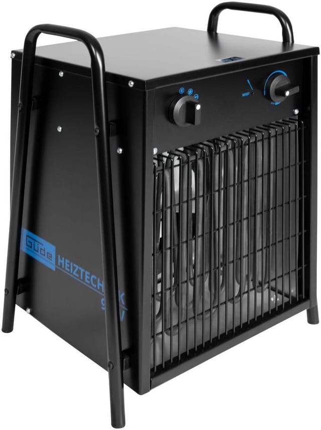 Güde - Elektroheizer Heizgebläse Heizlüfter Heizgerät 9 Kw 400v Mit Raumthermostat