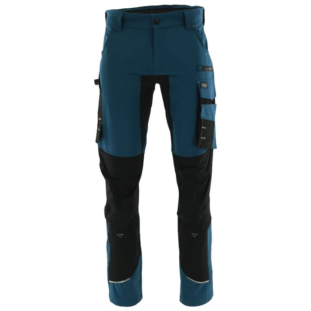 24h Motionflex Sara Arbeitshose Oliv-schwarz 48m