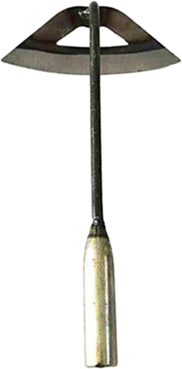 Gartenrechen, Rasenrechen, Hohlhacke, Ganzstahl, Handrechen Zum Unkrautjäten, Gemüsepflanzwerkzeug, Landwirtschaftlicher Spaten, 36 X 16 Cm