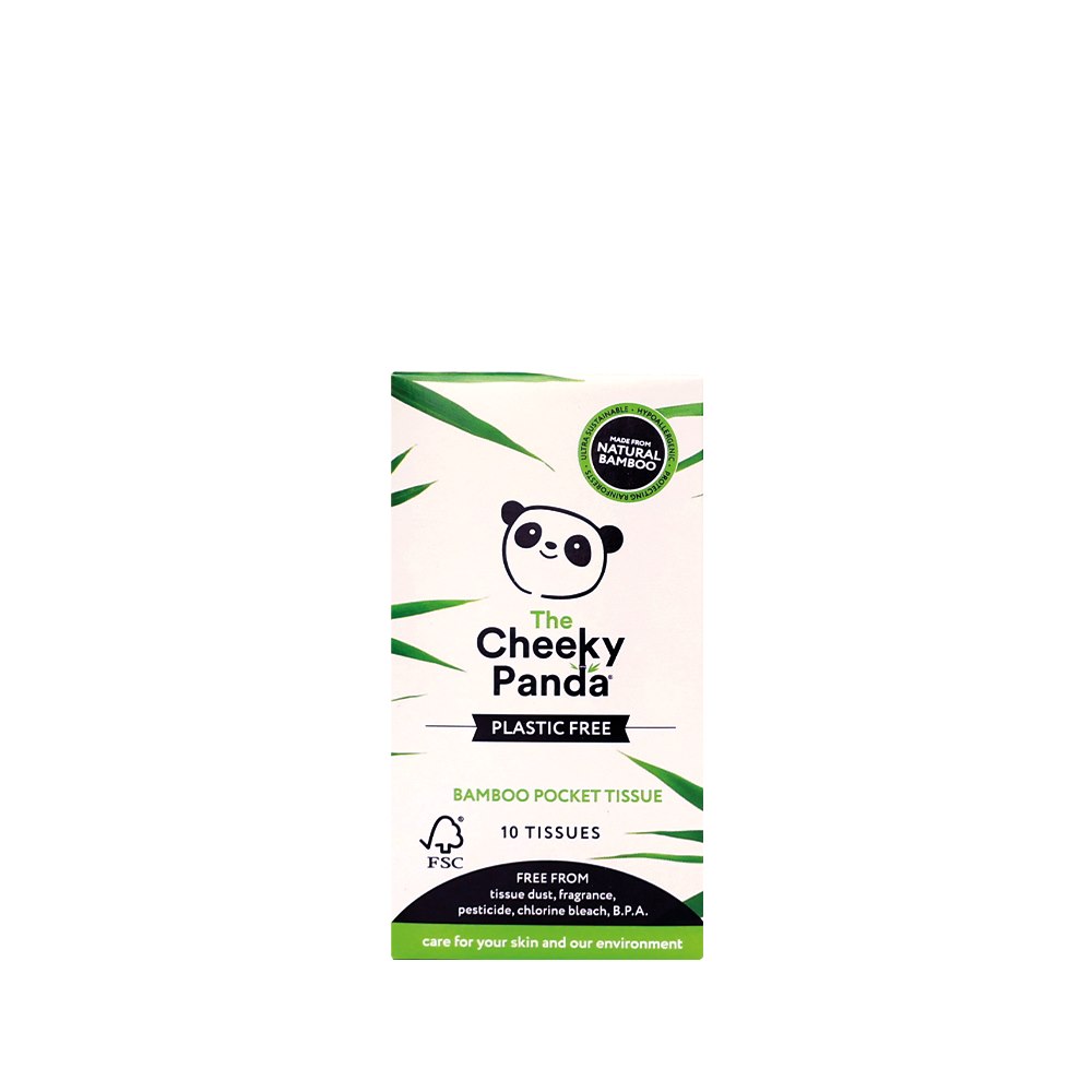 The Cheeky Panda 100% Bambus-feuchttücher, Biologisch Abbaubar, 10 Stück