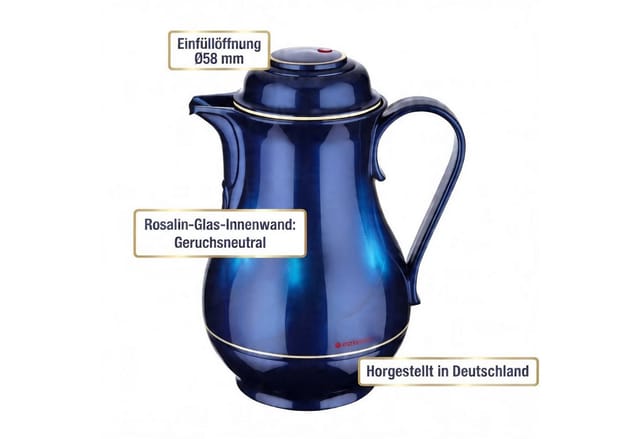 Thermoskanne Rotpunkt 830 1,2 L Mitternachtsblau