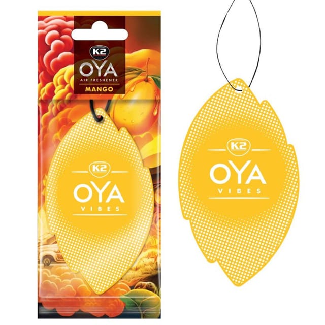 011831 K2 V915 Oya Vibes Mango Yellow Duftanhänger