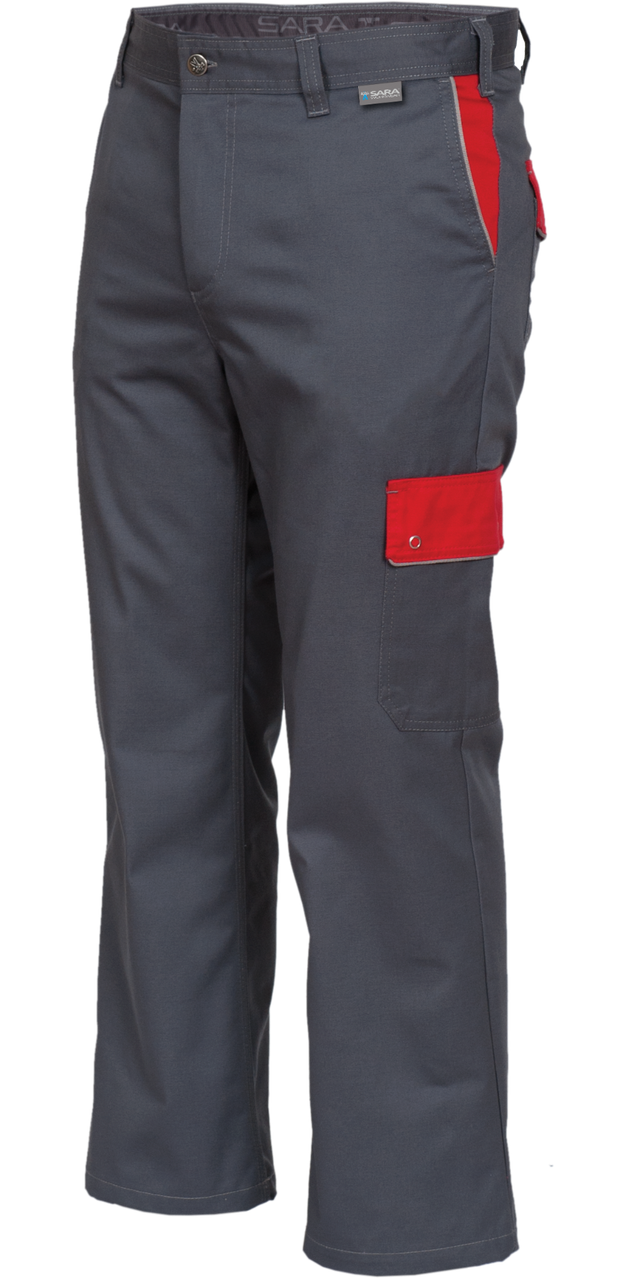 Sara Helmsman Waist Hose Grau Xxl