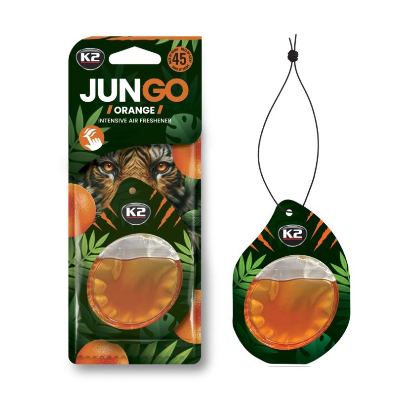 020826 K2 V362 Jungo Orange Membrane Duftanhänger