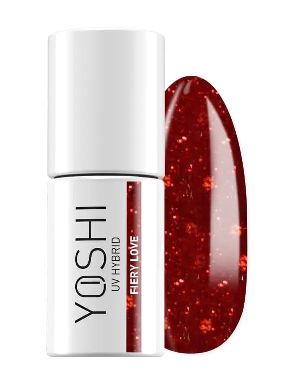 Uv-hybrid-nagellack Fiery Love 6 Ml - 612