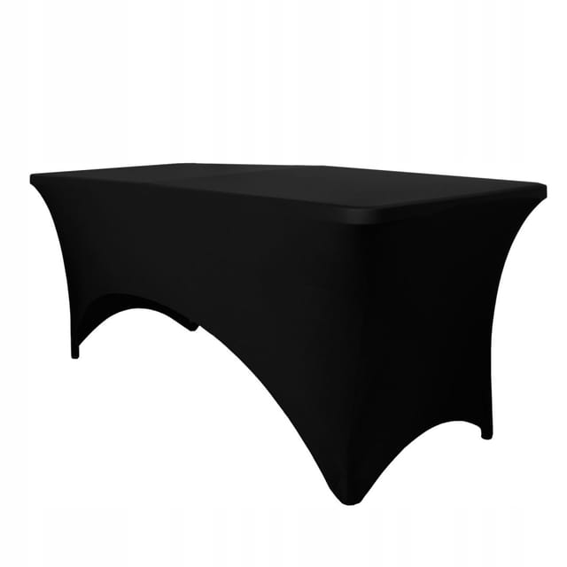 Tischdeckenbezug Für Einen Gartentisch, 240 Mm, Schwarz, Elastisch