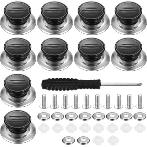 Set Mit 10 Universellen Topfdeckelgriffen, Ersatzgriffen, Griffen Für Küchentöpfe