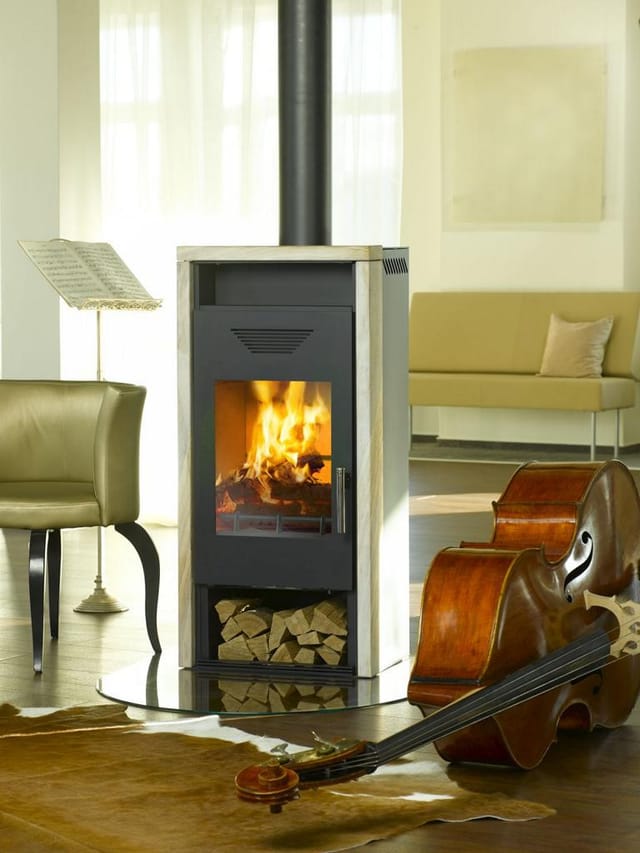 Kaminofen Typ11180-yara-w S R Sand Rainbow 6kw