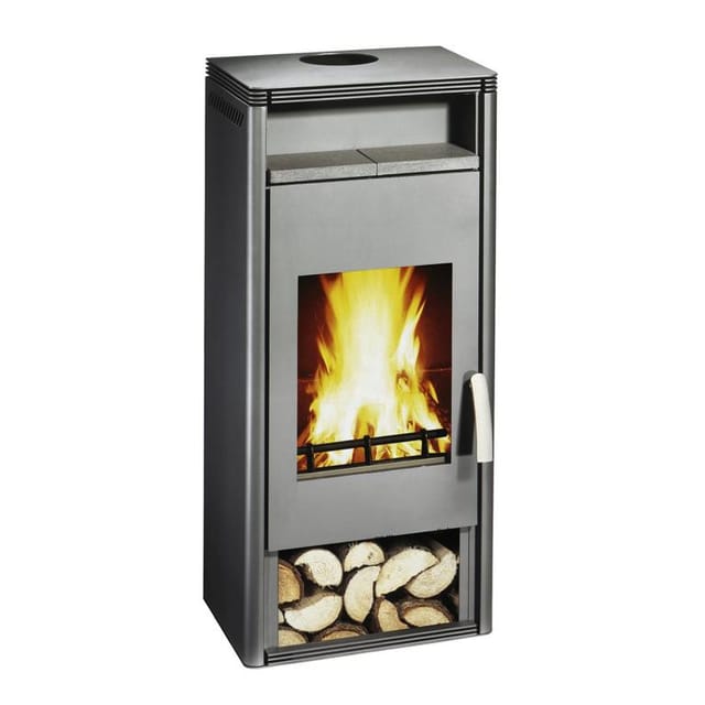 Kaminofen Kf 111 - Of / W, 6kw Orpheus Mit Warmhaltefach
