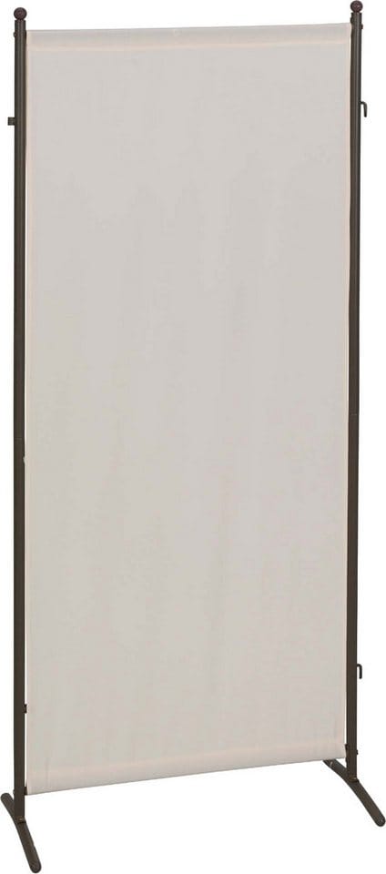 Sichtschutz Textil 82x190cm Beige Stahl/textil