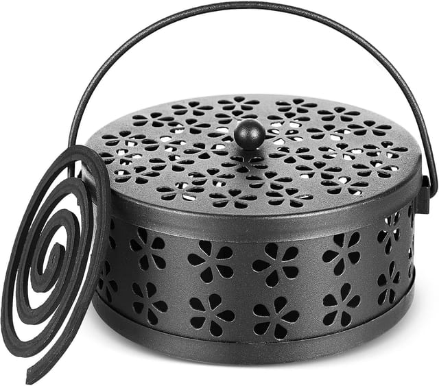 Metallständer Für Mückenspirale, Ständer Für Mückenspirale Im Innen- Und Außenbereich (schwarz)