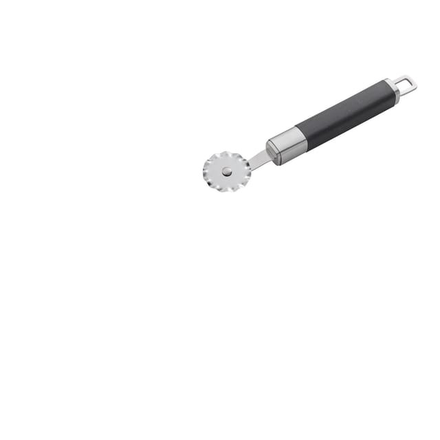 Teigroller, Edelstahl/silikon, 20,5 Cm / Feder