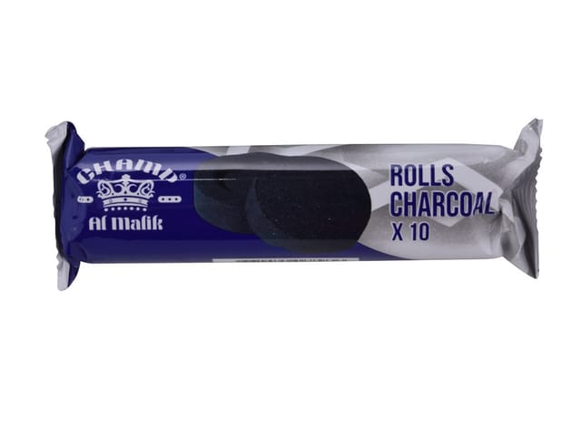Champ 33mm Kohlen Mit Anzündholzrolle, 10 Stück