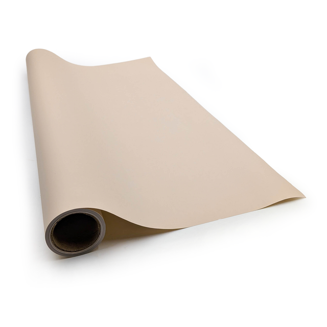 Blumenfolie – „eleganter“ Tee Mit Milch – Rolle 58 Cm X 10 M