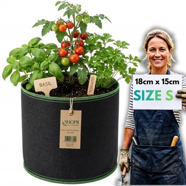 Blumentopf Aus Filzstoff Zum Aussäen Von Blumen-, Gemüse- Und Gartensamen, Für Kleine Pflanzen