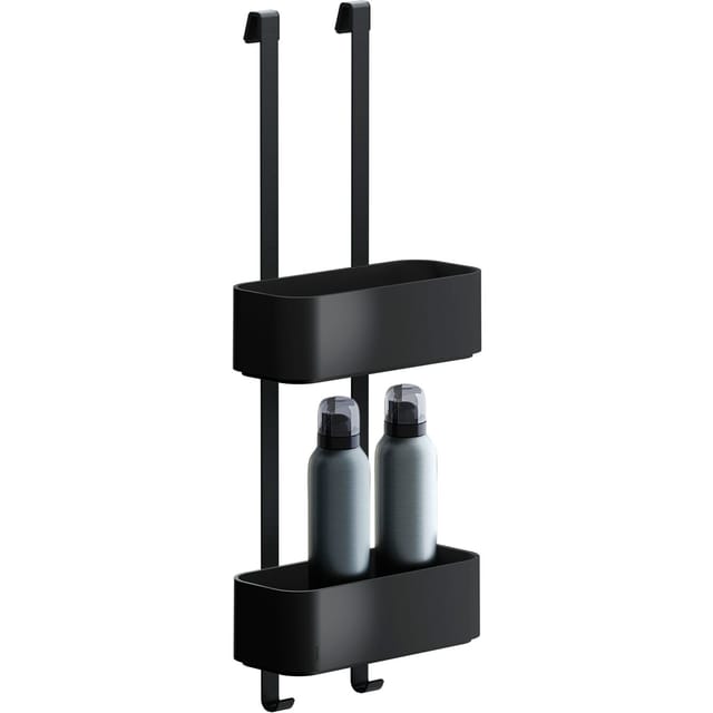 Geesa Frame Duschregal 24,9x13,3x65x10x27,8 Cm Schwarz