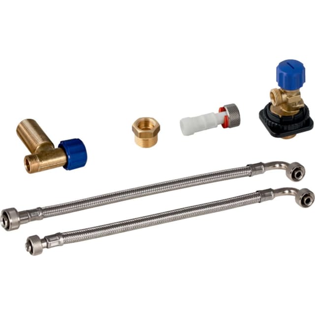 Zubehör - Wasseranschlussset Hinten Mittig, Am Sanitärmodul Monolith Für Wc, 114 Cm 131.077.00.1 - Geberit