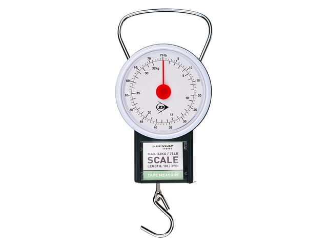 DUNLOP Gepäckwaage, max. 32 kg
