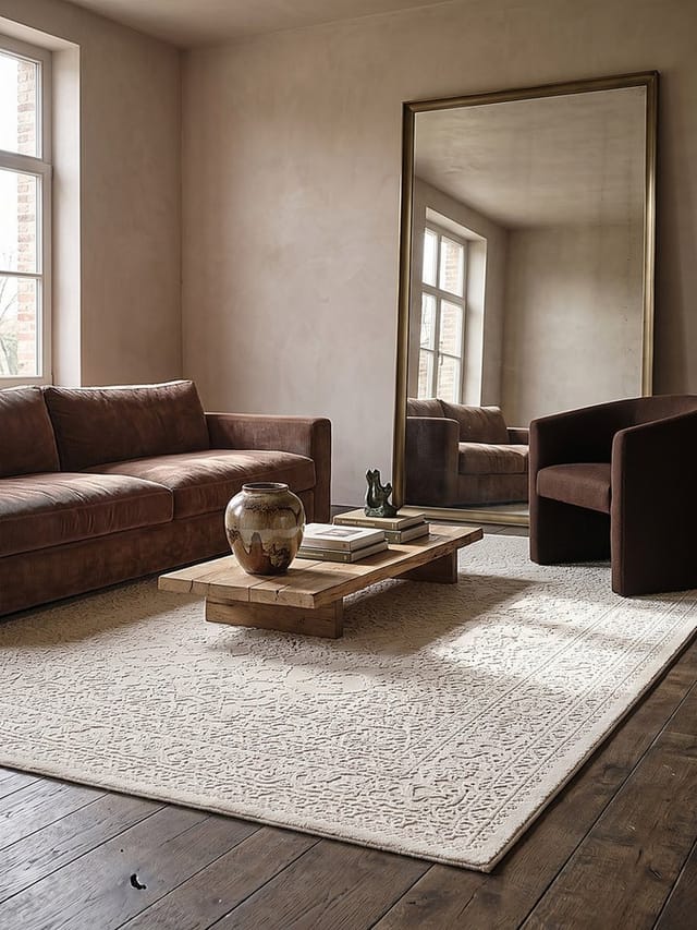 Läufer Pflegeleicht Creme 80x150 cm - KASOS Kadima Design