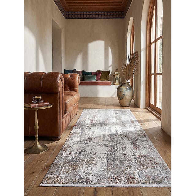 Läufer Kurzflor Mehrfarbig 80x150 cm - VARA Kadima Design