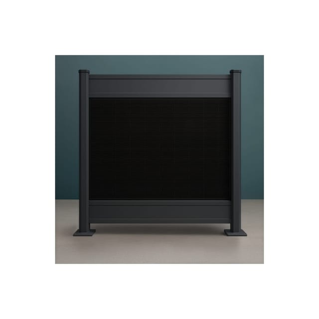 PV Zaun Style 1912 mm x 1850 mm RAL7016 Basis