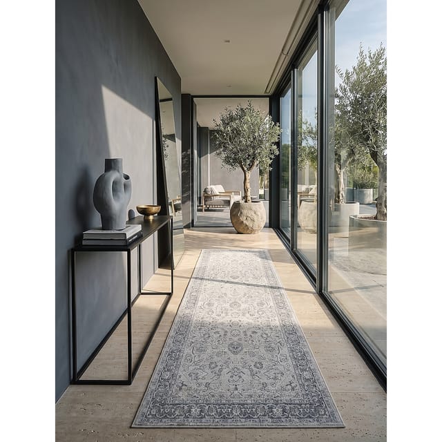 Outdoor-Läufer Niederflor Beige 80x150 cm - LIMMAT Kadima Design
