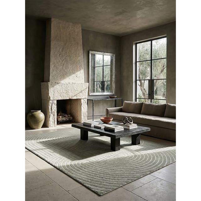 Outdoor-Teppich Wetterfest Grün 240x340 cm - MEZEN Kadima Design