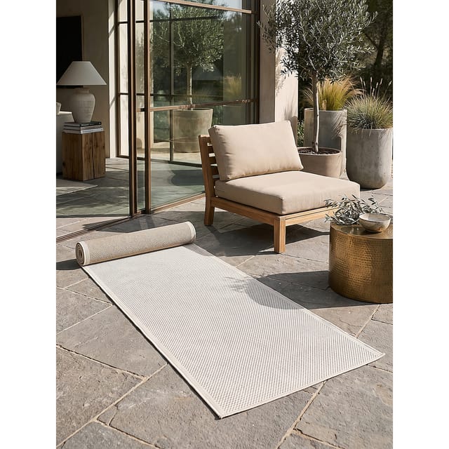 Läufer Pflegeleicht Creme 80x150 cm - BORNO Kadima Design