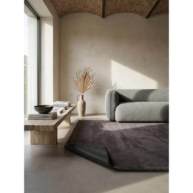 Teppich Antirutsch Anthrazit 160x220 cm - RUTOR Kadima Design
