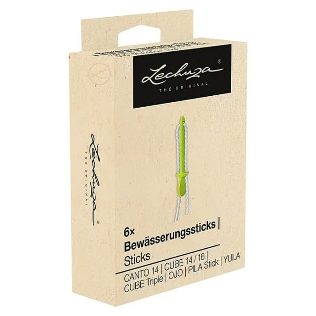 Lechuza® Blumentopf Lechuza 6er Set Bewässerungsstick für cube Yula 11045