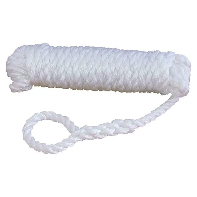 Talamex Fenderleine (Durchmesser: 10 mm, Länge: 2,5 m, Weiß, 2 Stk.)