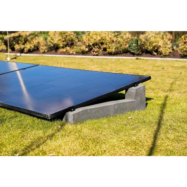 Diephaus Halterung für Solarmodul Beton (80 x 12 x 24 cm, Anthrazit, 1 Stk.)