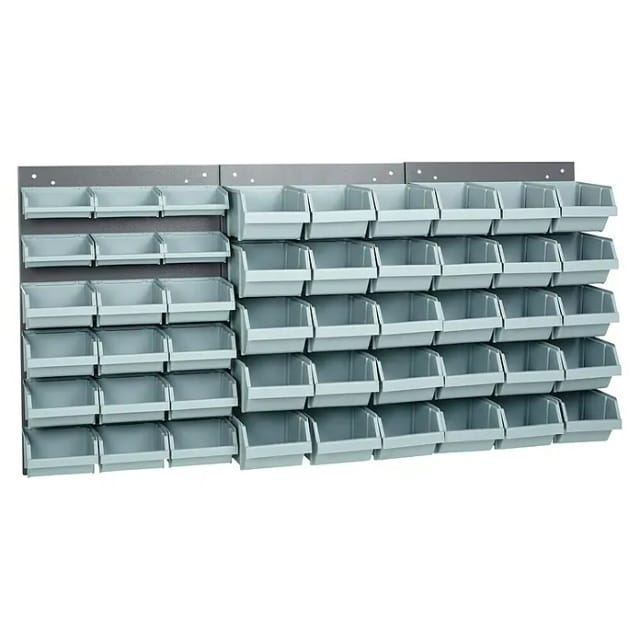 Küpper Schlitzpaneelen-Set (L x H: 120 x 60 cm, Material: Stahl)