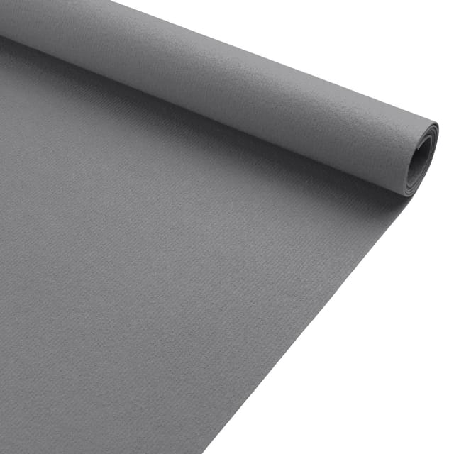 Primaflor Eventteppich Rips Dublin Silber 2,00m x 1,00m