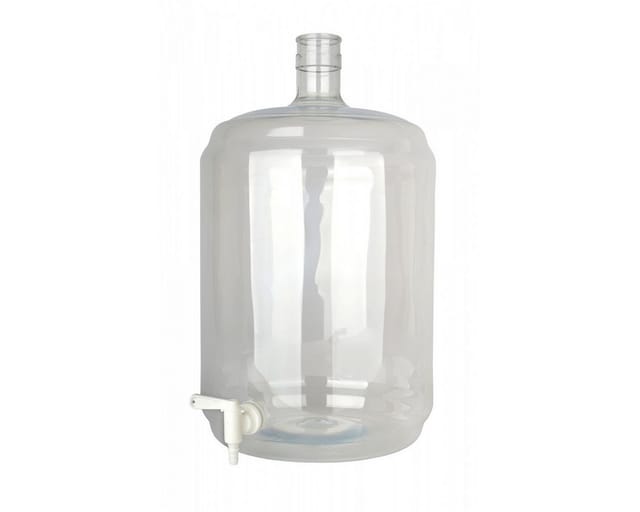 Ich-Zapfe Weinballon PET 23 Liter mit Hahn 5/16-7/16