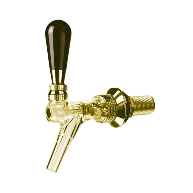 Ich-Zapfe Bierzapfhahn Speedy X Transparent Goldfarben